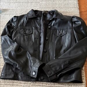 Leather jacket